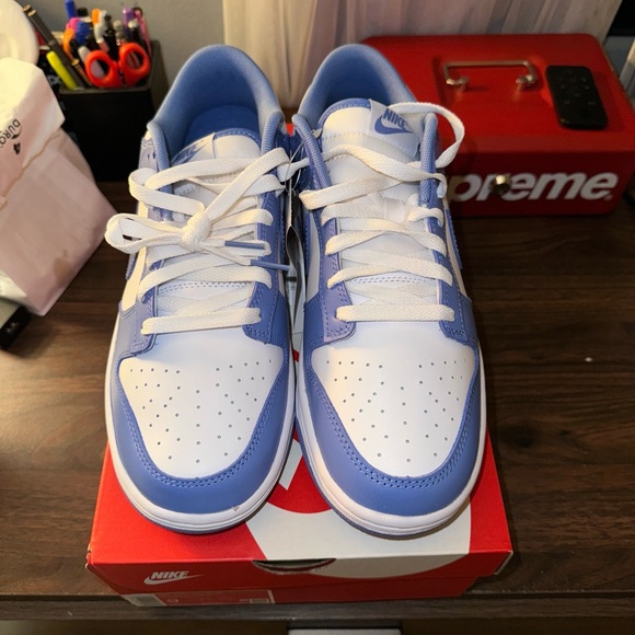 NIKE Dunk Low Retro Polar Blue - Picture 6 of 8